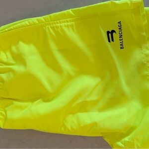 Balenciaga Bright Yellow Swimwear - men’s size Small